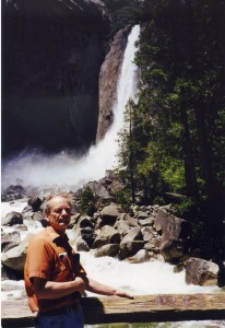 Ed at Yosemite - falls close up brt