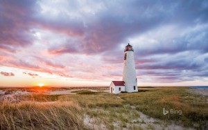 Great Point Light on Nantucket Island, Massachusetts